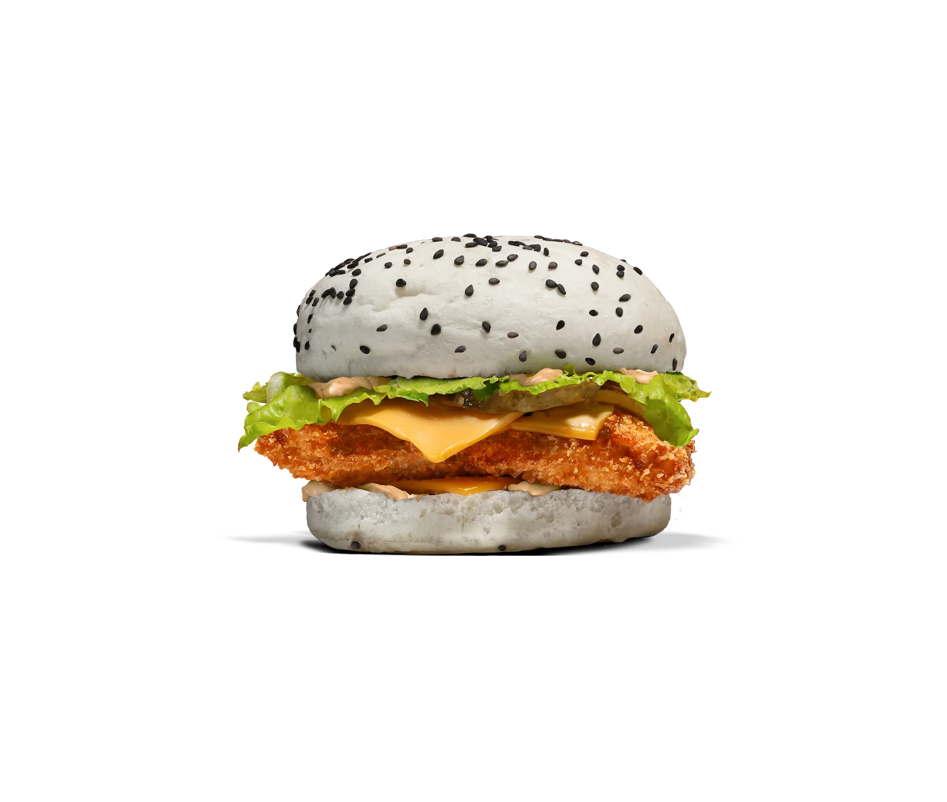 Bao vapeur au poulet — brioche moelleuse garnie de poulet mariné, légumes croquants et sauce maison — Krousty Sabaïdi.