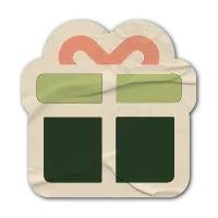 Icône représentant un cadeau chez Krousty Sabaïdi.
