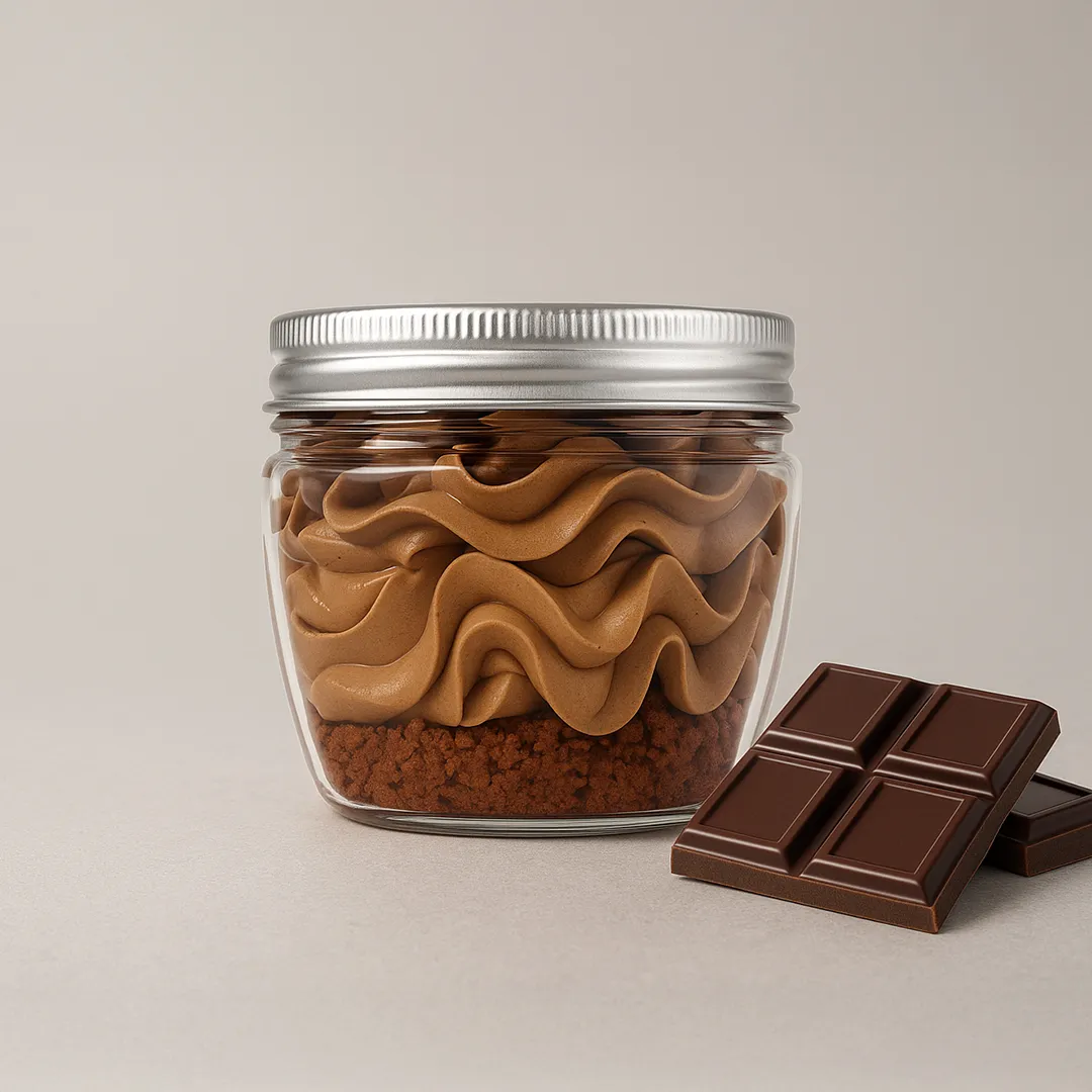 Mousse au chocolat — chocolat noir intense, texture aérienne et onctueuse, œufs frais, dessert gourmand et fondant — Krousty Sabaïdi.